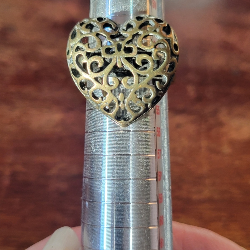 Mcm Brass Heart Ring